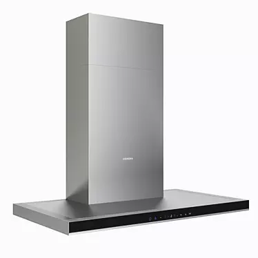 Siemens iQ700 90cm Wall Chimney Hood 3D model image 1 