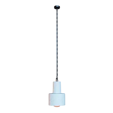 Industrial Loft Pendant Light Fixture 3D model image 1 