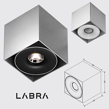  Sleek LED Ceiling Spotlight Loop NT 3D model image 1 