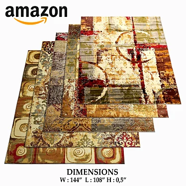 Modern Area Rugs for Home 3D model image 1 