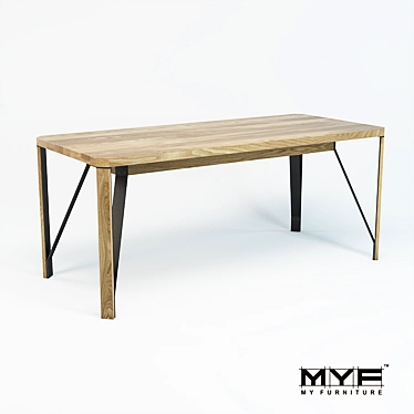 MYF BAND Table - Russian Brand with 3Dmax 2013, Vray 3D model image 1 