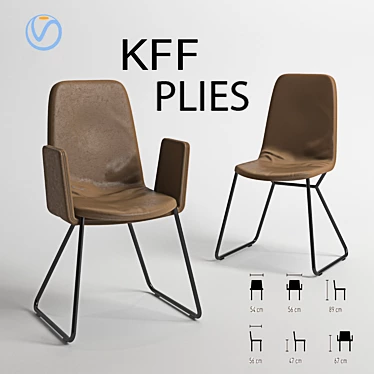 Cleaned Textures & Grouped Model - KFF Plies 3D model image 1 