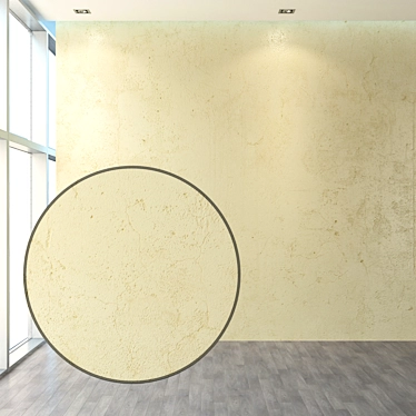 Warm Toned Plaster Set 3D model image 1 