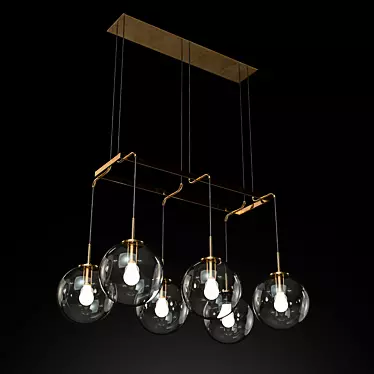 RH LANGUEDOC LINEAR CHANDELIER 48