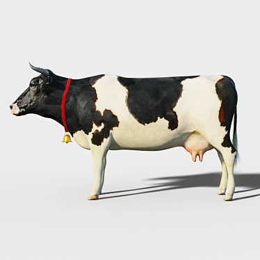 "Masha" - The Cute Cow 3D model image 1 