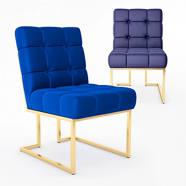 Modern Warhol Dining Chair 3D model image 1 