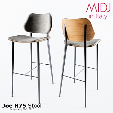 Joe H75 Stool by MIDJ in Italy
