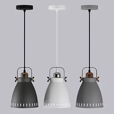 Camelion NY Pendant Light 3D model image 1 