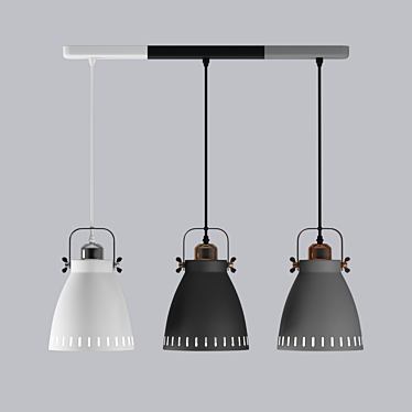 Camelion New York Pendant Light 3D model image 1 