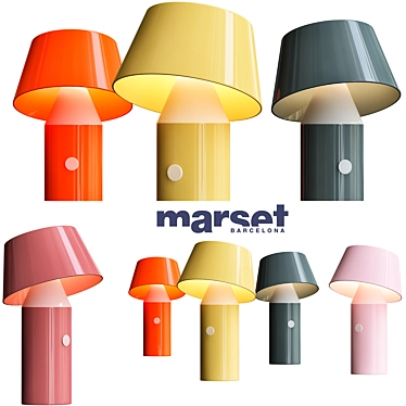 Elegant Illumination: Marset Bicoca 3D model image 1 