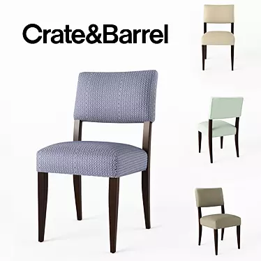 Elegant Cody Dining Chair 3D model image 1 