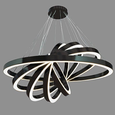 Title: Stary Composition Pendant Light 3D model image 1 