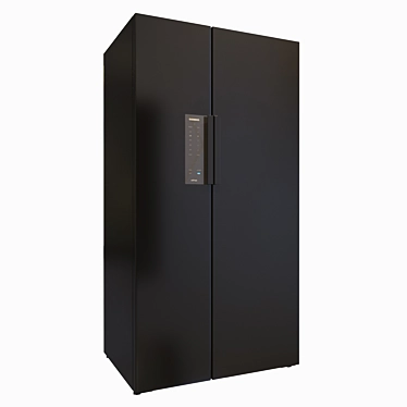 Siemens iQ700 Side-by-Side Fridge 3D model image 1 