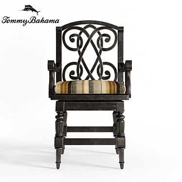 Tommy Bahama Kingstown Sedona Swivel Counter Stool 3D model image 1 