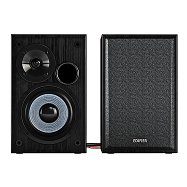 Powerful 2.0 Edifier R1100 Speakers 3D model image 1 