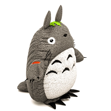 Adorable Totoro Toy: 3D Model 3D model image 1 