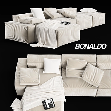 Bonaldo Peanut Sofa Set 3D model image 1 