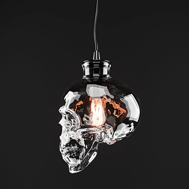 Skull Pendant: Loft Concept 3D model image 1 