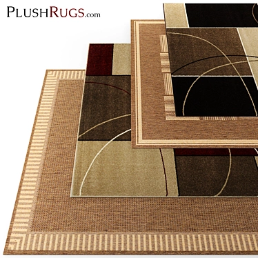 Soft and Stylish Carpet 3D model image 1 