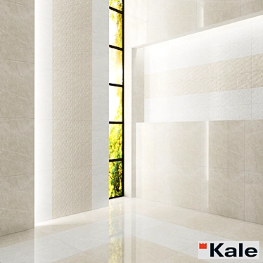 Natural Stone-inspired Valente Wall Tiles 3D model image 1 