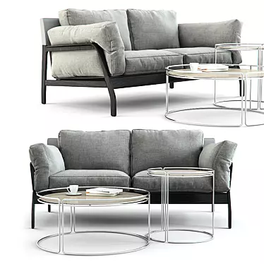 Modern Elegance: Cassina Eloro 3D model image 1 