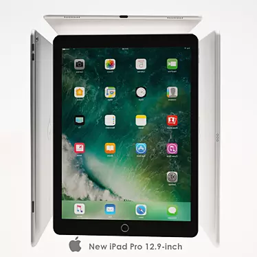 Apple iPad Pro 12.9 3D model image 1 