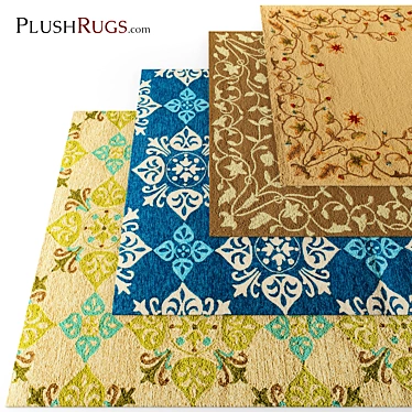 Plush Comfort Shell Carpet 3D model image 1 