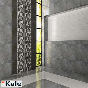 Logan Collection: Modern Decor Tiles 3D model image 1 