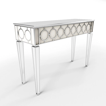 Sophie Console: Elegant Mirror-topped Furniture 3D model image 1 