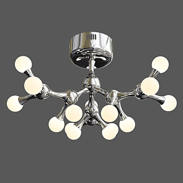 DNA Robot LED Ceiling Light 3D model image 1 