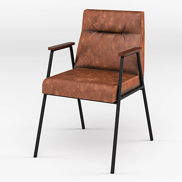 Fez Armchair: Elegant Chic for Your Home 3D model image 1 