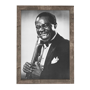 Jazz Legend: Louis Armstrong 3D model image 1 