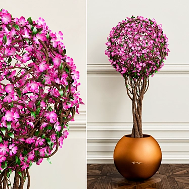 Title: 12 Beautiful Assorted Indoor Plants 3D model image 1 