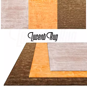 Elegant Lucent Rug in Multiple Sizes 3D model image 1 