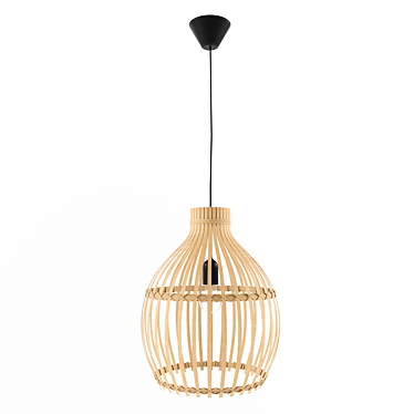 Elegant Kana Lamp: Illuminate Your Space 3D model image 1 