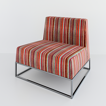 Elegant Baltus Roma Armchair 3D model image 1 