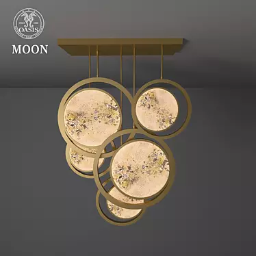 Moon pendant lamp