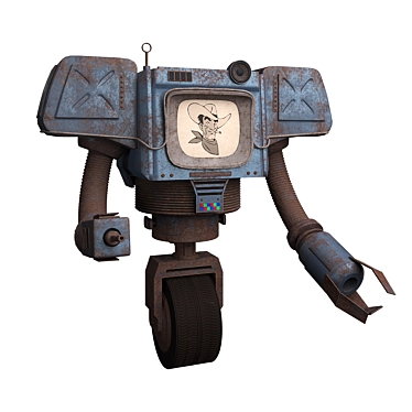 Fallout New Vegas Securitron Viktor 3D model image 1 