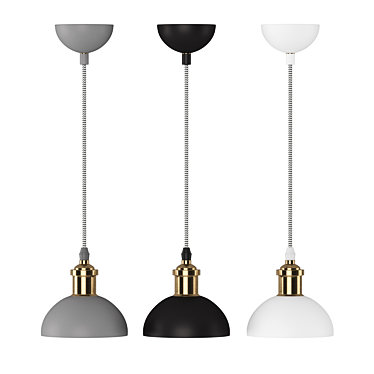 Camelion Loft PL-601L Pendant Light: Modern Elegance 3D model image 1 