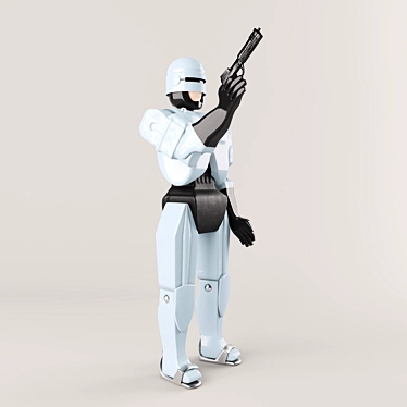 2009 Police Robot - Max OBJ Format 3D model image 1 
