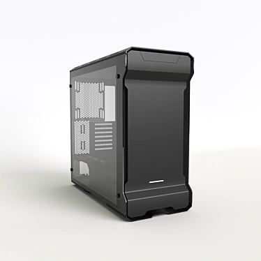 Tempered Glass ATX Case 3D model image 1 