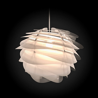 Scandi Chic Carmina Pendant 3D model image 1 