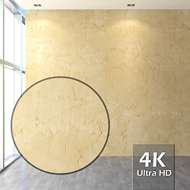 Seamless Plaster Art 4K 3D model image 1 