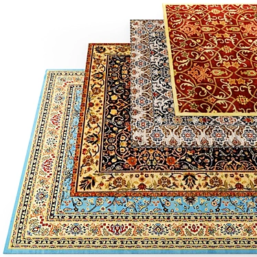 Luxury Shaggy Carpet 3D model image 1 
