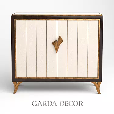 Garda Decor Chest: MDF, 97x109x41cm 3D model image 1 