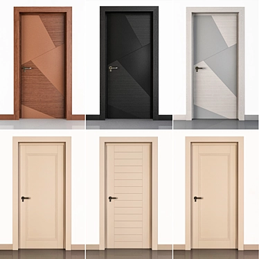  Perfect Door Combinations 3D model image 1 