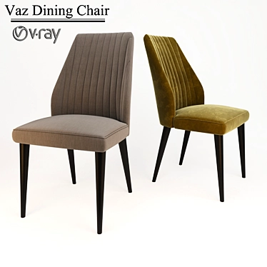 Vaz Modern Dining Chair 3D model image 1 