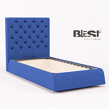 Blest Bed Beatrice L_09 [90x200] 3D model image 1 