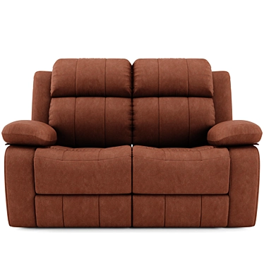 Plush Comfort Recliner 3D model image 1 