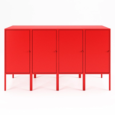 Versatile Storage Solution: LIKSHULT IKEA 3D model image 1 